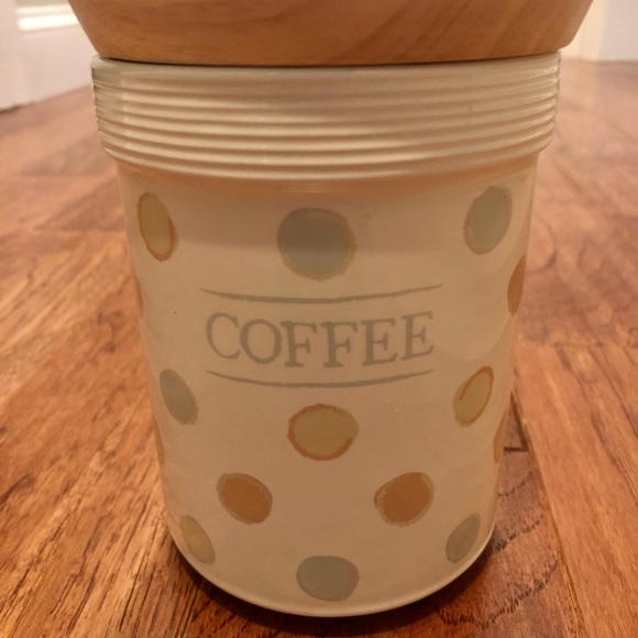 Ceramic coffee canister - Picture 2 of 5